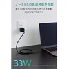 EC-AC11433WH USB Type-C 充電器 PD/PPS 33W 2ポート USB-C+USB-A GaN II 小型 折りたたみプラグ PSE適合 エレコム 71639018