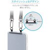 P-STHD2SSV スマホストラップホールシート 挟むだけ スマホケース スピーカー穴対応 2口タイプ ステンレス製 薄型0.2mm エレコム 71639246