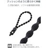P-STHFLBK スマホストラップ ハンドストラップ 手首用 全機種対応 やわらか伸縮タイプ 反射糸で夜間も安心 AIRFLEX エレコム 71639255