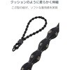 P-STHSTBK スマホストラップ ハンドストラップ 手首用 全機種対応 やわらか伸縮タイプ 特許こぶ型ひも 軽量 AIRFLEX エレコム 71639280