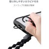 P-STSDH1FLREDR スマホショルダーストラップ 肩掛け 全機種対応 やわらか伸縮タイプ 反射素材で夜間も安心 軽量 AIRFLEX エレコム 71639307