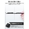 P-06PLFY4BK スマホケース 手帳型 多機種スマホ対応 汎用 自己吸着シート ハンドストラップ付き Sサイズ ソフトレザー エレコム 71639411