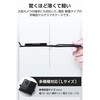 P-07PLFY4BK スマホケース 手帳型 多機種スマホ対応 汎用 自己吸着シート ハンドストラップ付き Lサイズ ソフトレザー エレコム 71639429