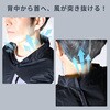 KF6CVPD-L BK 空調ウェア ベストタイプ フルセット (ウェア、お手入れ可能大ファン2個、ケーブル、バッテリー) ファン付きウェア KAZEfit カゼフィット YAMAZEN(山善) 71690048