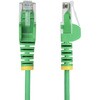 N6PAT100CMGNS CAT6 LANケーブル/スリム/100W PoE/カテゴリ6 RJ45 ギガビット イーサネットケーブル StarTech.com 71693785