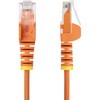 N6PAT250CMORS CAT6 LANケーブル/スリム/100W PoE/カテゴリ6 RJ45 ギガビット イーサネットケーブル StarTech.com 71693846