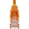 N6PAT250CMORS CAT6 LANケーブル/スリム/100W PoE/カテゴリ6 RJ45 ギガビット イーサネットケーブル StarTech.com 71693846
