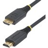 HDMI2-CABLE-GRIP-8F HDMIケーブル/2.4m/抜け防止コネクター/4K 60Hz・1440p 144Hz/High Speed HDMI/18Gbps/HDR10・HDCP 2.2・ARC/テレビ モニター ディスプレイ用 StarTech.com 71694090