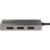 MST14CD123DP USB-C - 3x DisplayPort 1.4 �ϊ��A�_�v�^�[/�g���v�����j�^�[/4K60Hz/USB4 TB4 TB3 �Ή�/Windows�̂�/MST�n�u/�m�[�g�p�\�R�� PC�p 3��� �}���`�f�B�X�v���C �g���n�u StarTech.com 71694117