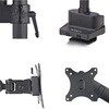 ARMPIVOT2 モニターアーム/クランプ・グロメット固定式/1画面/最大40インチ/耐荷重8kg/VESA対応/多関節 高さ調整可能/デスクマウント PC パソコン ディスプレイアーム StarTech.com 71694327