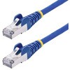 NLBL-2M-CAT8-PATCH StarTech.com Cat8 イーサネットケーブル, RJ45 - RJ45, 2m, 青, アルミマイラーテープ,編組付き StarTech.com 71741471