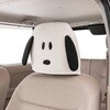 7438-20WH ファンシー もふもふスヌーピー ヘッドレストカバー ボンフォーム 71824929