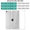 case-tpu-ipadair11c iPad Air 11 M4/M3/M2 第5/4世代 11/10.9インチ 対応 クリアケース TPU ソフト 透明 薄型 スリム 軽量 背面保護 2026 2025 2024 2022 2020 互換品 メディアカバーマーケット 71849359