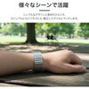 LN-AW49B25SV Apple Watch 42(Series 1，2，3)/44/45/46/49mm バンド 「CORVIN」 マグネットブロックメタルバンド LEPLUS NEXT 71849438