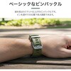 LN-AW49B24NV Apple Watch 42(Series 1，2，3)/44/45/46/49mm バンド 「CORVIN」 タフラバーバンド カーキ LEPLUS NEXT 71849490