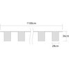 40-7461 万国旗 20ケ国 20枚付 タカ印(ササガワ) 71956005