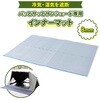 YZAG-180 パッとサッとテント専用 インナーマット レジャーシート 8mm 厚手 大判 ジョイント式 YAMAZEN(山善) 71957028