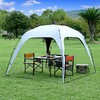 KOT-250B(GY) ワンタッチタープ 2.5m フラップ付き YAMAZEN(山善) 71957055