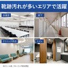 KHF-CF201D ヒビフル HibiFull 消しやすさにこだわった軽い力でスルッと落とせるフローリングワイパー コクヨ 71995151