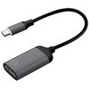 TUNWEAR USB-C to HDMI v2.0 4K UHDTV 変換アダプタ スペースグレイ TUNEWEAR
