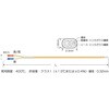 TH-1401-3 熱電対Kデュープレックス(シリカガラス被覆) スリーハイ 72099347