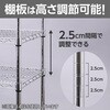 - メッシュラック エコノミー キャスター付 モノタロウ 72107589