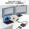 AD-ALCMST2HDPD 変換アダプタ USB TypeC-HDMI サンワサプライ 72105279