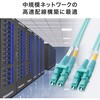 HKB-MOM3LCLC-01 光ファイバケーブル OM3 サンワサプライ 72105638
