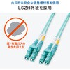 HKB-MOM3LCLC-01 光ファイバケーブル OM3 サンワサプライ 72105638