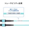 HKB-MPO12M4B-02 光ファイバケーブル OM4 MPO12芯 サンワサプライ 72105936