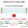 HKB-MPO12M4B-03 光ファイバケーブル OM4 MPO12芯 サンワサプライ 72105945