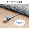 KB-FLU7-07BL LANケーブル CAT7 ウルトラフラット サンワサプライ 72106076