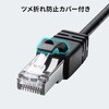 KB-SL6CLANPD1BK LAN�ϊ��P�[�u�� CAT6 RJ-45/USB TypeC(PD100W) �T�����T�v���C 72106110