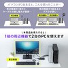 SW-KVM2DPUUS パソコン自動切替器 エミュレーション非搭載 サンワサプライ 72106435