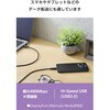 MPA-CCEC5PSTHBK USB Type-C ケーブル 100W PD対応 USB-C to C 3本セット 0.5m/1m/2m 高耐久ナイロン 断線に強い 480Mbps エレコム 72120198