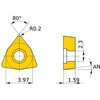WCMT020102-MM MC7125 ステンレス鋼旋削加工用コーテッド超硬チップ MC/MP7100シリーズ 80°等辺不等角六角形ポジ MC7125 三菱マテリアル 72130689