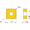 SNMG120408-MM MC7125 ステンレス鋼旋削加工用コーテッド超硬チップ MC/MP7100シリーズ 正方形ネガ MC7125 三菱 72131005