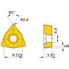 WCMT06T304-MM MC7125 ステンレス鋼旋削加工用コーテッド超硬チップ MC/MP7100シリーズ 80°等辺不等角六角形ポジ MC7125 三菱マテリアル 72133611