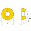 RPMW1204M0E MV1030 転削加工用コーテッド超硬チップ MV1030シリーズ BRP用 三菱 72134128