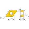 DCMT150408-MM MC7125 ステンレス鋼旋削加工用コーテッド超硬チップ MC/MP7100シリーズ 55°菱形ポジ MC7125 三菱 72135659