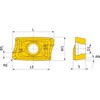 AOMT184808PEER-M MV1030 転削加工用コーテッド超硬チップ MV1030シリーズ APX4000用 三菱マテリアル 72136298