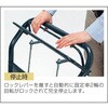 NK307KL-HB 上蓋付き金網台車・観音扉型・ハンドブレーキ付き エヌケーキャリーキャスター 72189936
