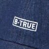 デニムネイビー B-TRUEボックスロゴ ローキャップ EverGreen INTERNATIONAL 72322105