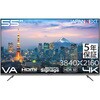 JN-V55U-M-H5 55�^/3840�~2160/HDMI�~3/�u���b�N/�X�s�[�J�[�L/5�N�ۏ� JAPANNEXT 72328089