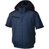 KF92500-KS066 空調風神服 チタン加工半袖ブルゾン(BL非対応 ハイパワーファン&バッテリーセット 2026) (KF92500) サンエス 72394300