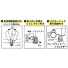YB-300 YB-300 ハブダイナモランプ (省電力ハンドル・カゴ下用) 黒(-K) Hapyson 72451928
