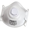 T97-DS2V 高密着 使い捨て式防じんマスク DS2 排気弁付 TRUSCO 72463469