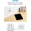 EC-AC12465WF USB 充電器 65W PD PPS対応 1ポート USB-C GaN II 折りたたみプラグ PSE適合 MacBook iPad iPhone 対応 エレコム 72498715
