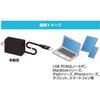 JYU-AC0212BK GaN 65W PD充電器ケーブル一体型 MCO 72501016