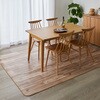 E1006 クッションフロア ダイニングラグ 幅100cm 幅140cm 幅182cm 撥水 日本製 ヘム巻き ユニベール 72501716